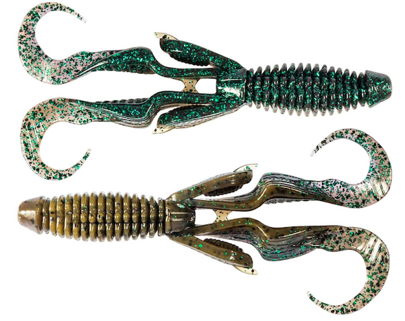 Z-Man Fishing Products Gremlin 4.5-Inch Bama Bug Soft Baits - 4 Pack GR45-296PK4