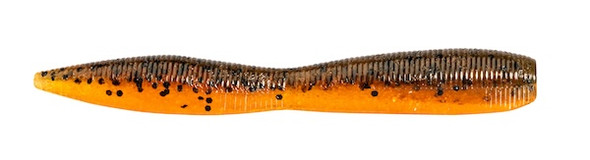 Z-Man Fishing Products TRD FattYz 3.25" Green Pumpkin Orange - 8 Pack FAT325-47PK8