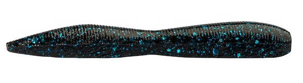 Z-Man Fishing Products TRD FattYz 3.25-inch Black Blue Soft Baits (8-Pack)