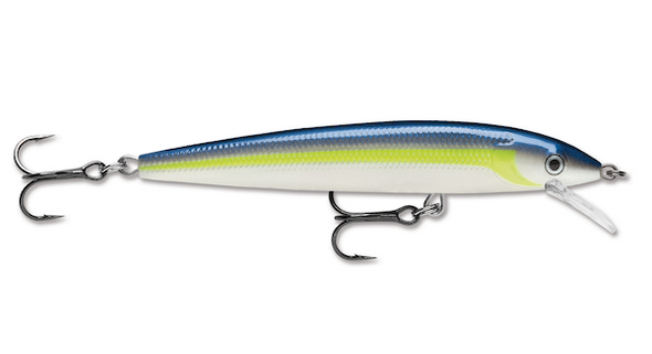 Rapala Husky Jerk 10 Helsinki Shad - Versatile Crankbait for Freshwater and Saltwater Fishing