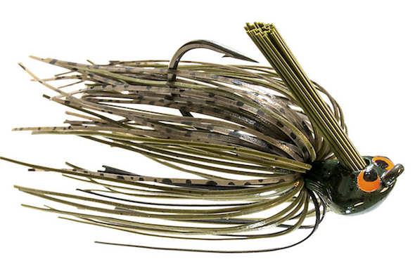 Z-Man Crosseyez Flip Jig 3/8 oz Green Pumpkin by Z-Man Fishing Products (Part No. CEFL38-02)