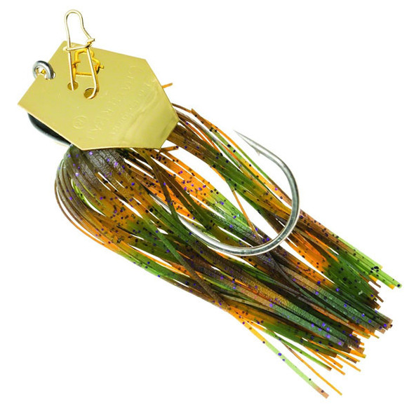Z-Man Fishing Products ZMAN Org Chatterbait 3/8 oz Green Pumpkin/Purple