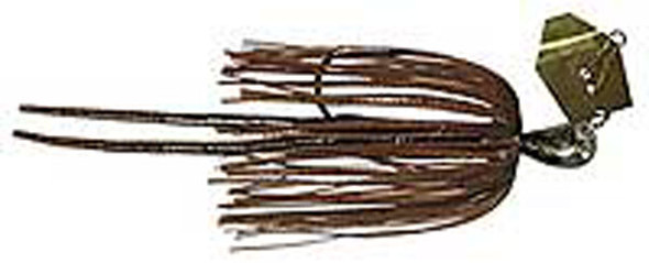 Z-Man Fishing Products ChatterBait 3/8 inch Brown/Black by Z-Man, Part Number CB38-12