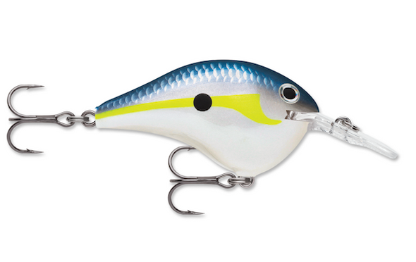 Rapala Dives-To 10 Helsinki Shad - Versatile Deep-Diving Lure for Freshwater and Saltwater Fishing