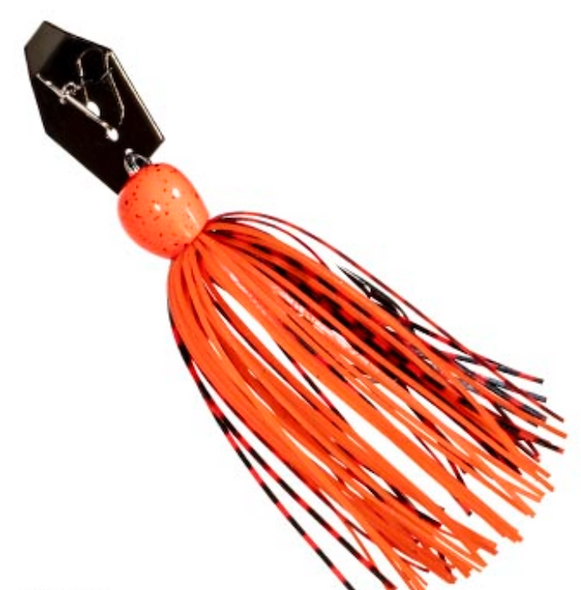 Z-Man ChatterBait Mini Max Fire Craw 1/4 oz - Versatile Bass Lure