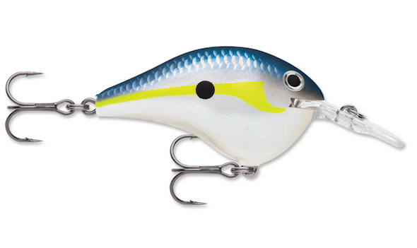 Rapala Dives-To 04 Helsinki Shad - Versatile Deep-Diving Lure for Freshwater and Saltwater Fishing