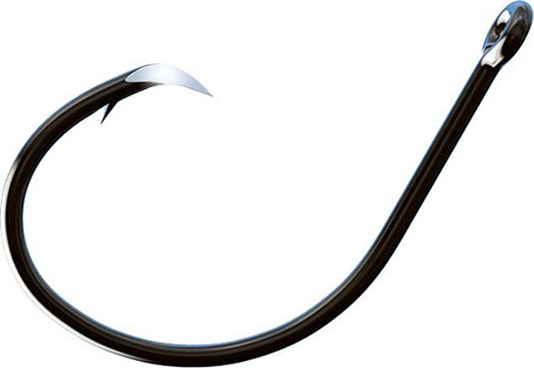 Eagle Claw EC TrokAR AP Circle Non-Offset Hook, Pack of 8 (Part Number: TK5-7/0)
