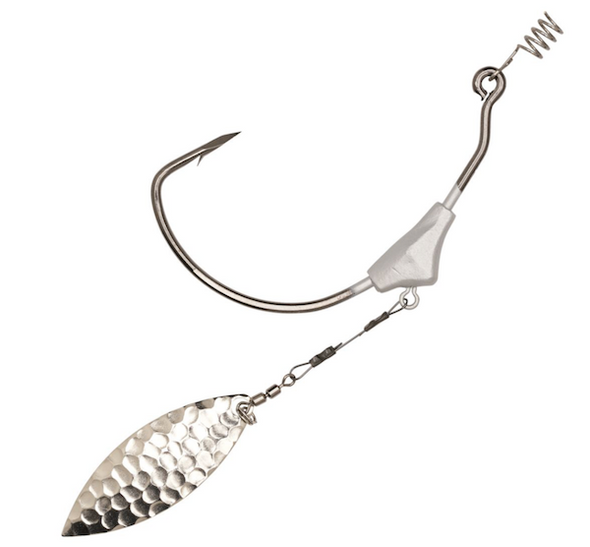 Eagle Claw EC Trokart Swim Blade 1/4 oz #3 Nickel Hook (Part No. TK178-514)