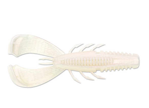 Rapala CrushCity Cleanup Craw 3 Albino Pearl (Part No. CCCLC35APL)