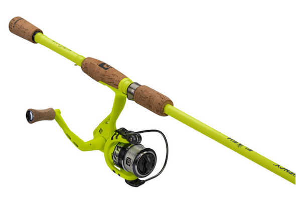Anything Possible 6' Flash Spinning 2-Piece Combo Fishing Rod
