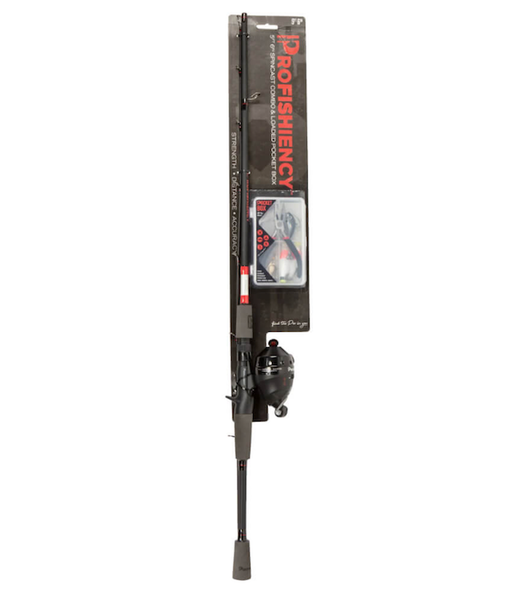 Anything Possible APB 5'6" 2-Piece Spincast Combo with Pocket Box