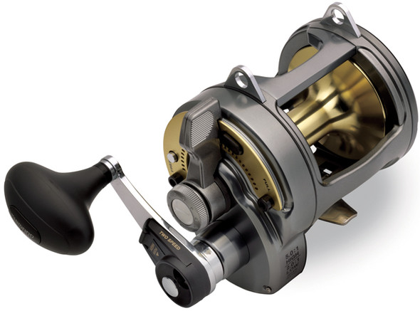 Shimano Tyrnos 2-Speed Saltwater Reel with 4BB and 5.0/2.0 Gear Ratio TYR30II