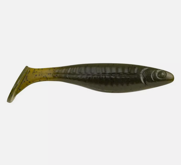 Berkley Champ Swimmer 4.6 inch Green Pumpkin Lure (5 Pack)
