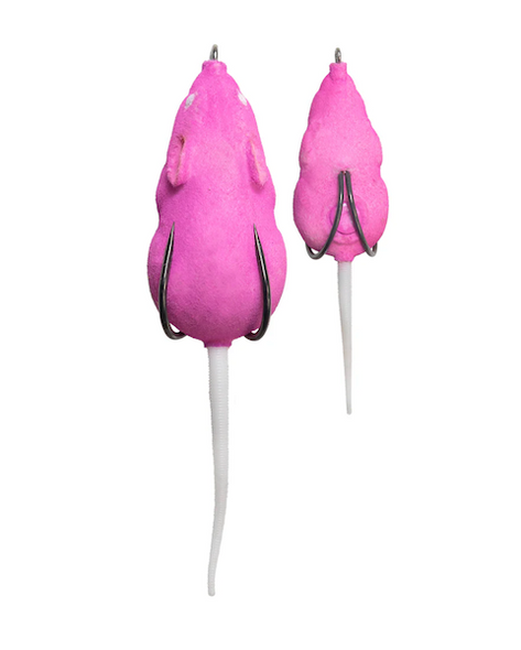 Lunkerhunt LH Furenzy Mouse Bubblegum 2-Inch Soft Plastic Worm