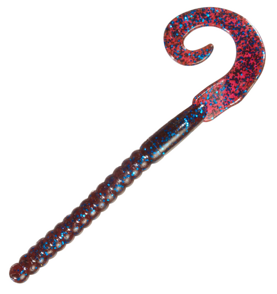 Berkley PowerBait Worms 7-Inch Blue Fleck, 13-Pack