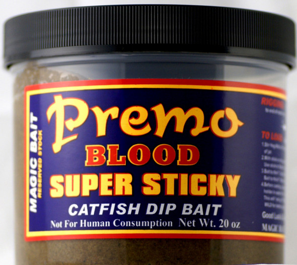 MAGIC CATFISH BAIT MAGIC-PBDP Premo Blood Dip Bait - 20 oz