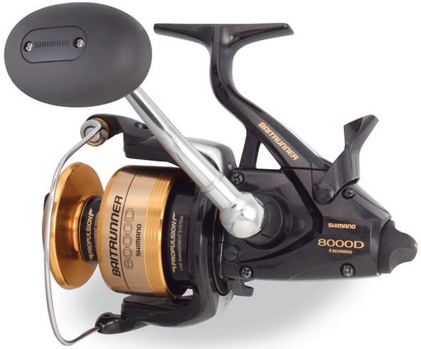 SHIMANO Baitrunner 8000D 3BB Front Drag Spinning Reel