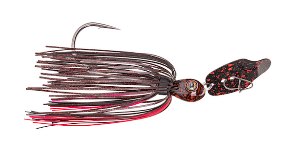 Strike King SK Thunder Cricket 3/8 oz Black Widow Jig