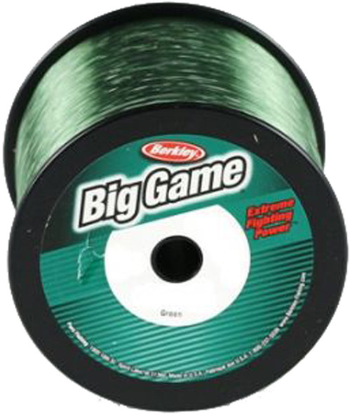 Berkley Big Game Green 30 lb Fishing Line, 440 Yards – Part Number BGQS30C-22
