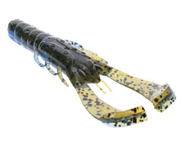 Strike King SK Rage Scounbug 3.5" Okeechobee Craw - Effective Soft Plastic Bait for Bass Fishing
