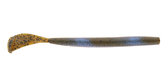 Strike King SK Rage Cut-R-Worm 7" Blue Craw Soft Plastic Lure - 6 Pack