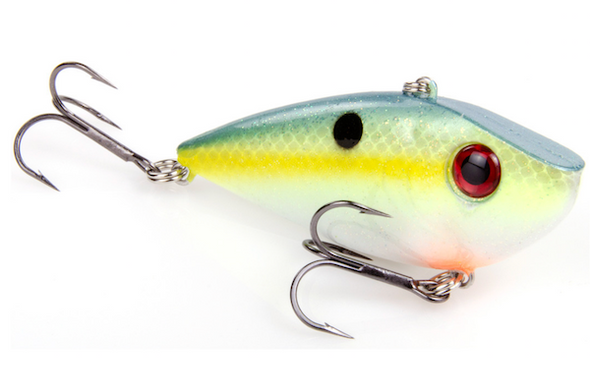 Strike King SK Red Eye Shad Tungsten 2 Tap Chrome Sexy Shad - Fishing Lure