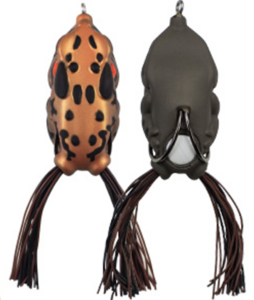 Lunkerhunt LH Compact Frog 2.25 inch 1/2 oz Dusk - Lunkerhunt CPTF07