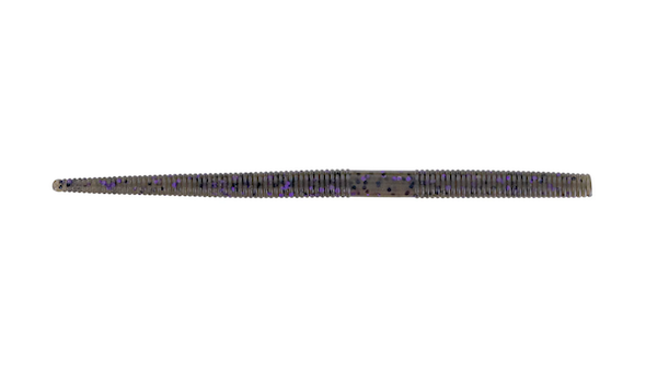 GSM Fishing 5-Inch Scentation Skinny Stick Smoke Black and Purple Flake - 10 Pack