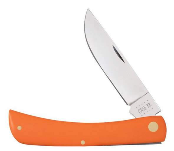 CASE Cutlery Sodbuster 4 3/8 Inch Orange Pocket Knife - Part Number 80512