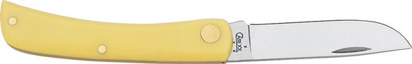 CASE Cutlery SOD Buster Jr. 1-Blade Yellow Stainless Steel Pocket Knife (Part #80032)
