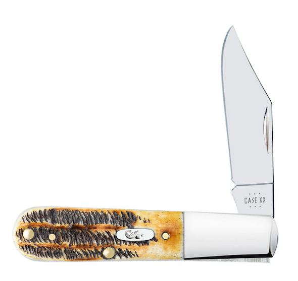 Case Cutlery Barlow 6.5-inch 33/8-inch Single Blade Bonestag Pocket Knife, Part Number 65339