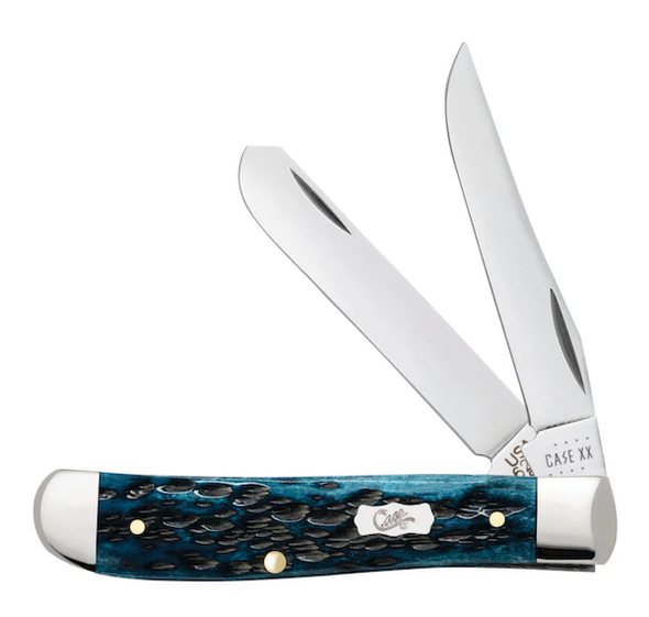 Case Cutlery Min Trapr 3.5-Inch Mediterranean Blue Knife