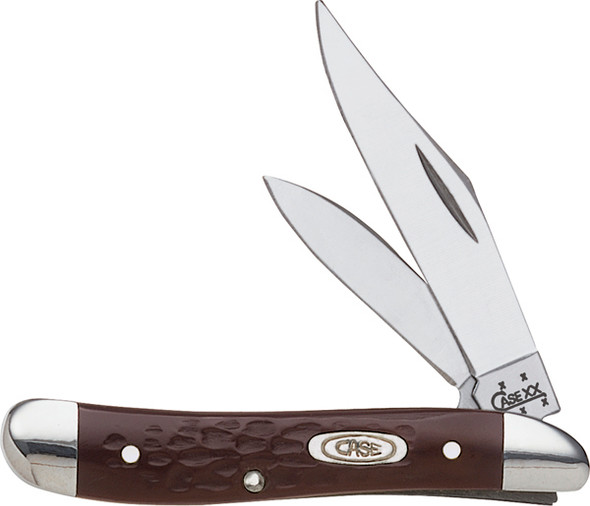 Case Cutlery Medium Stockman Pocket Knife - 3.25-inch Brown Handle (Part Number 00106)
