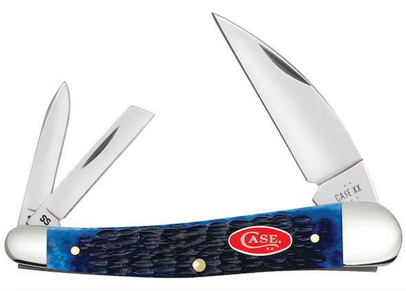 Case Cutlery Seahrs Whtlr 3BL 4" Navy Bone Knife