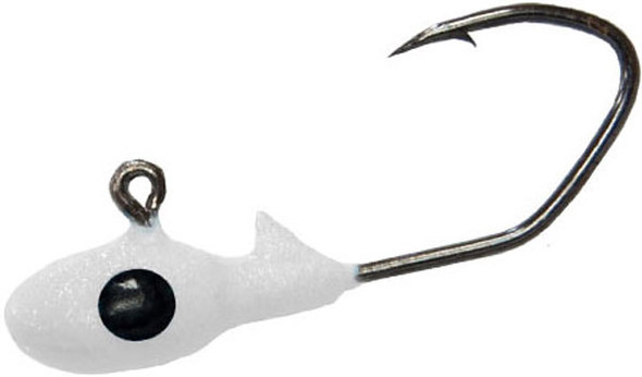 Gene Larew Lures CRAPPIEPRO 1/32 Sickle Jighead Ghost - Precision Fishing Jig for Light Tackle