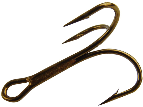 Mustad Treble Ringe Eye 25-Pack Duratin - Part Number 3551DT-7/0-25