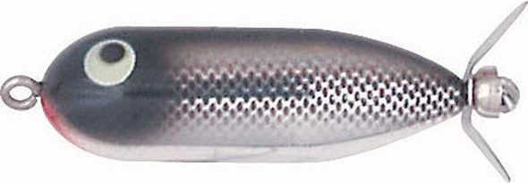 Heddon HED TINY TORPEDO 1/4" Black Shiner - Model X360NBL