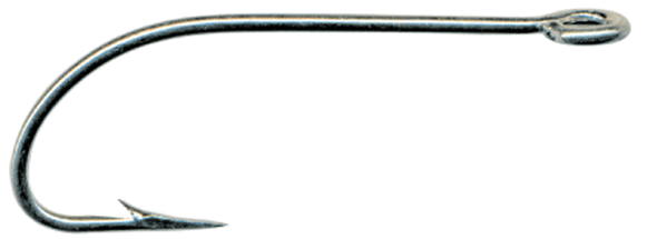Mustad Duratin Limerick Ringe Eye with Cadmium Finish - 100 Pack, Part Number 31010DT-1/0
