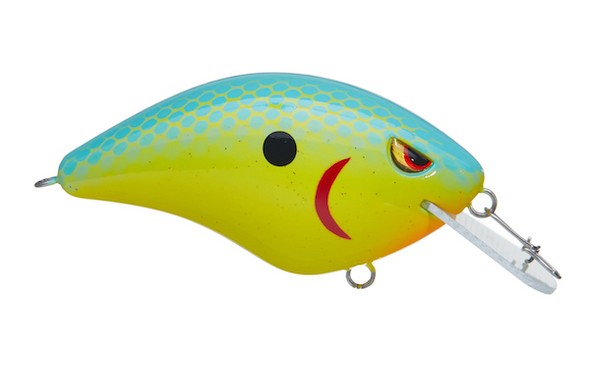 SPRO Speed Demon 55 Chartreuse Blue Baitcaster Reel - Part Number SSD55CBL by SPRO/GAMAKATSU