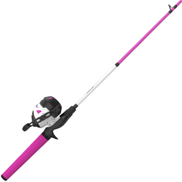 ZEBCO ZEB Roam 6'6" Medium Heavy Pink Baitcast Combo - Model 21-42691