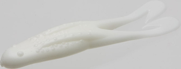 Zoom Bait Horny Toad 5-Bag White - Versatile Soft Plastic Lure for Freshwater Fishing