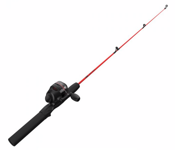 ZEBCO Zebco Dock Demon Red 30-Inch One-Piece Medium Spinning Combo