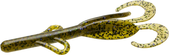 Zoom Bait ZOOM Baby Brush Hog 12BG Watermelon Candy Soft Plastic Lure