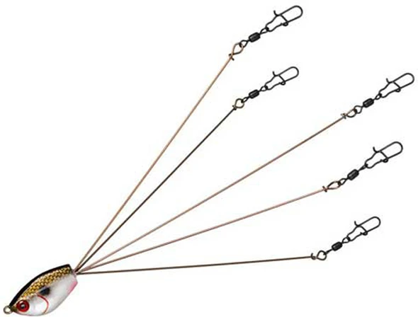 YUM 5-Wire Tenn Shad Yumbrella - Durable Fishing Umbrella for Targeted Casting