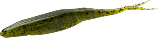 Zoom Bait Super Fluke 10BG-Watermelon Soft Plastic Lure