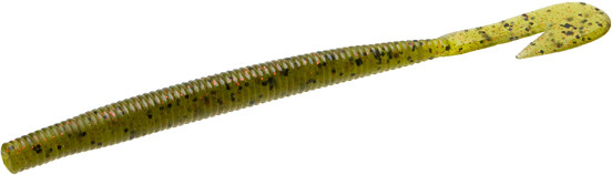 Zoom Bait UltraVIB Speed Worm 15BG WTMLN Red - Effective Soft Plastic Bait for Fishing