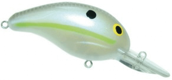 BANDIT Lures Bandit DR 3/8 Inch 2 Inch Chartreuse Shad