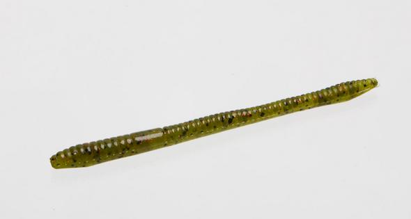 Zoom Bait Finesse Worm 4.75 inch in White Melon Red - Part Number 004-54