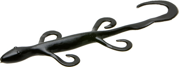 Zoom Bait 6-Inch Lizards in Black (Part #002-38)