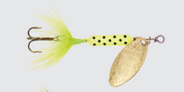 Yakima Rooster Tails 212-CHDA 1/4 inch Chartreuse Dog Tail for Outdoor Use